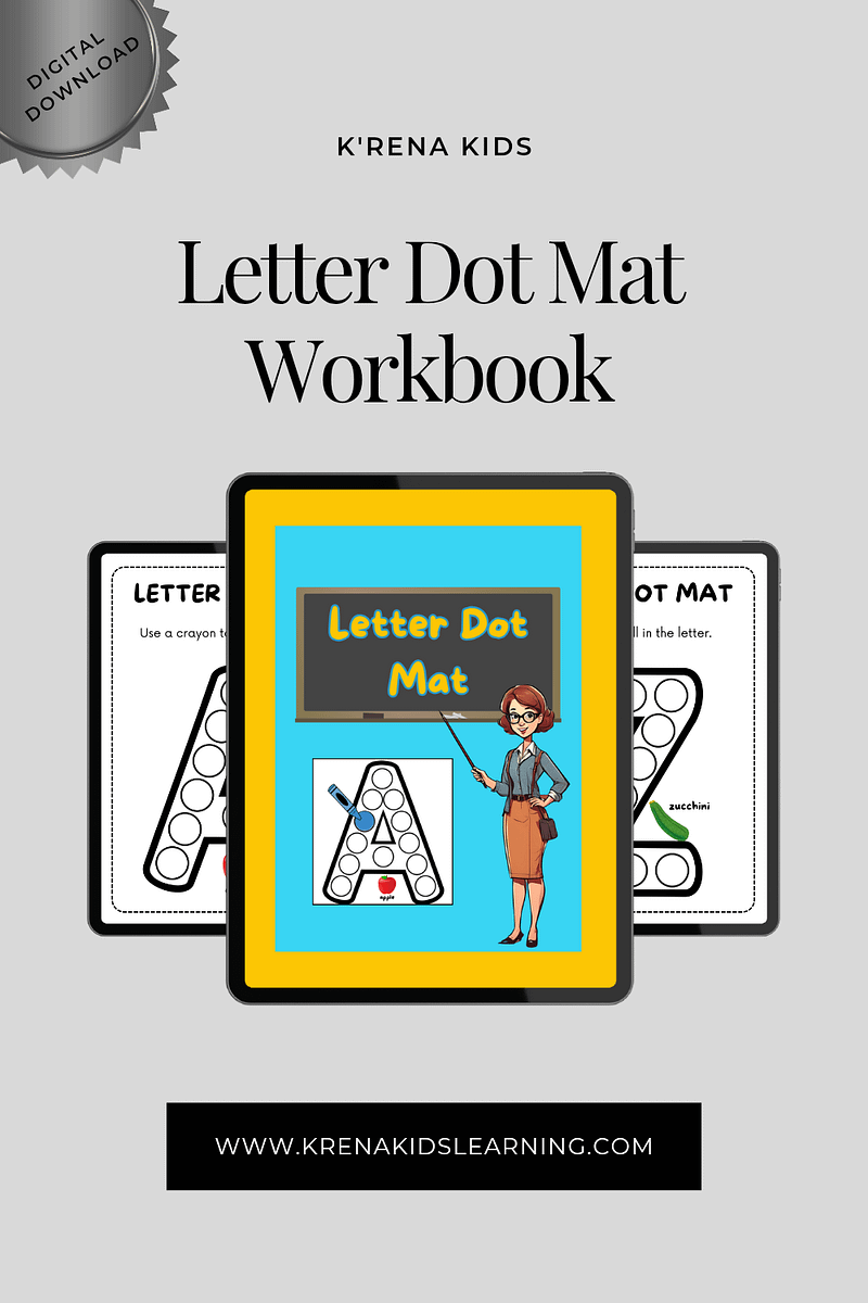 Letter Dot Mat Workbook