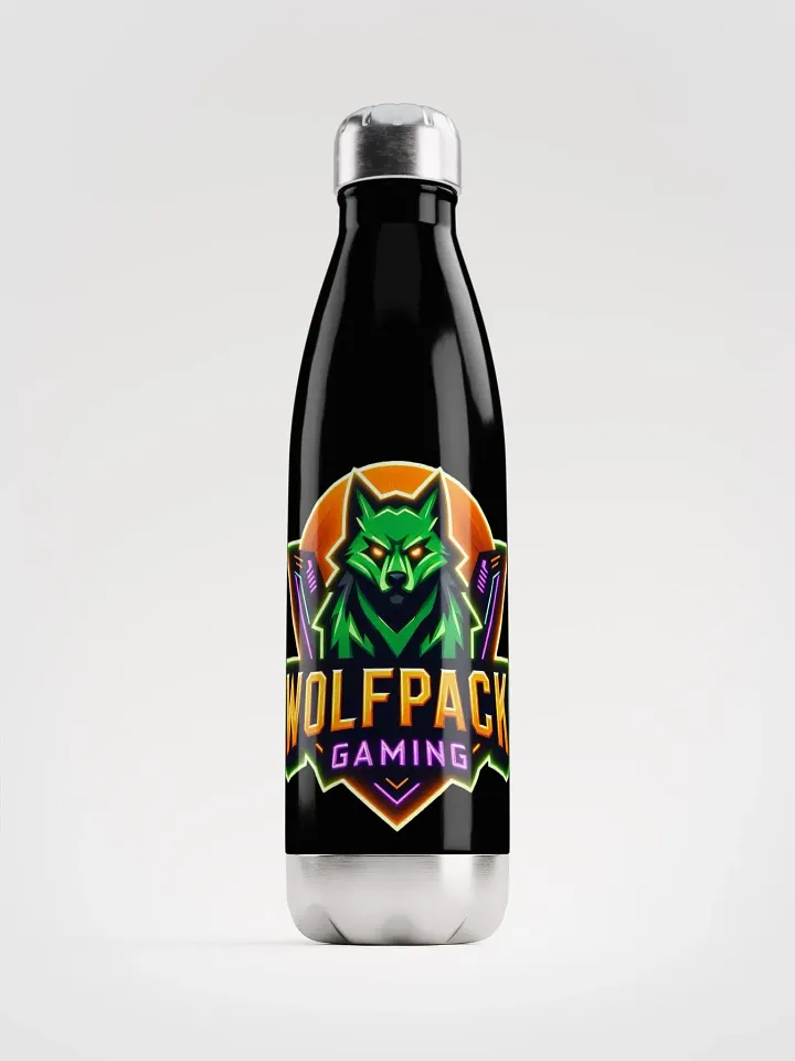 WolfPack Gaming Stainless Steel Water Bottle product image (1)