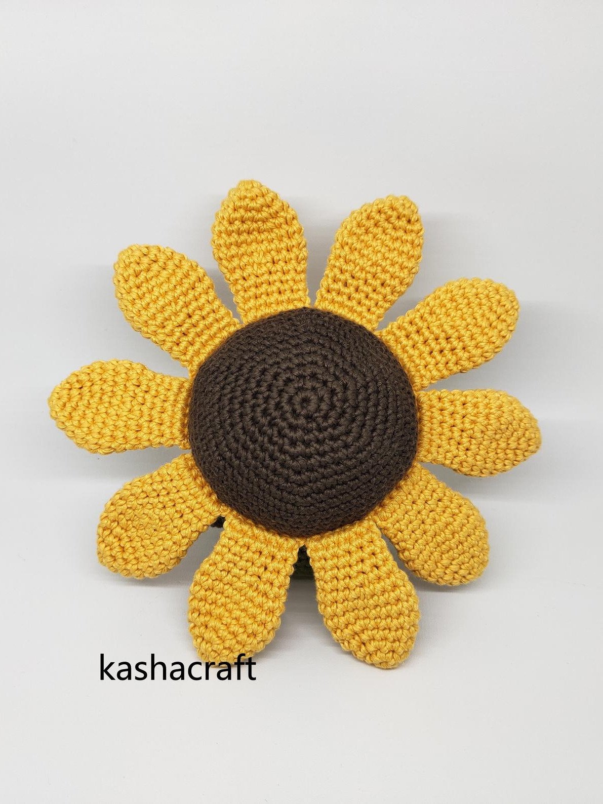 Sunny The Sunflower Amigurumi Crochet Doll Pattern Instruction product image (4)