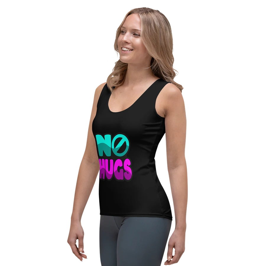 NO HUGS WOMEN'S FITTED TANK TOP product image (3)