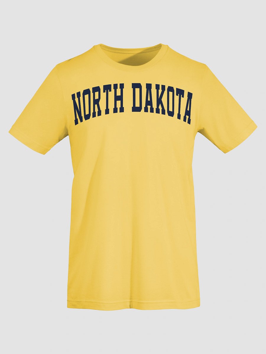 North Dakota Vintage Varsity Supersoft Unisex T-Shirt product image (31)