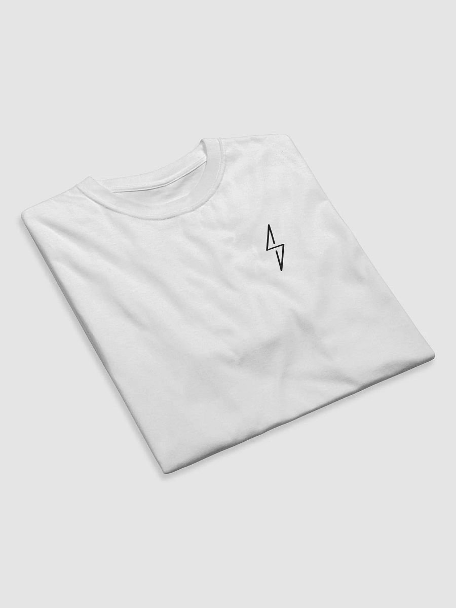 Unisex S Bolt Logo Tee - White product image (4)