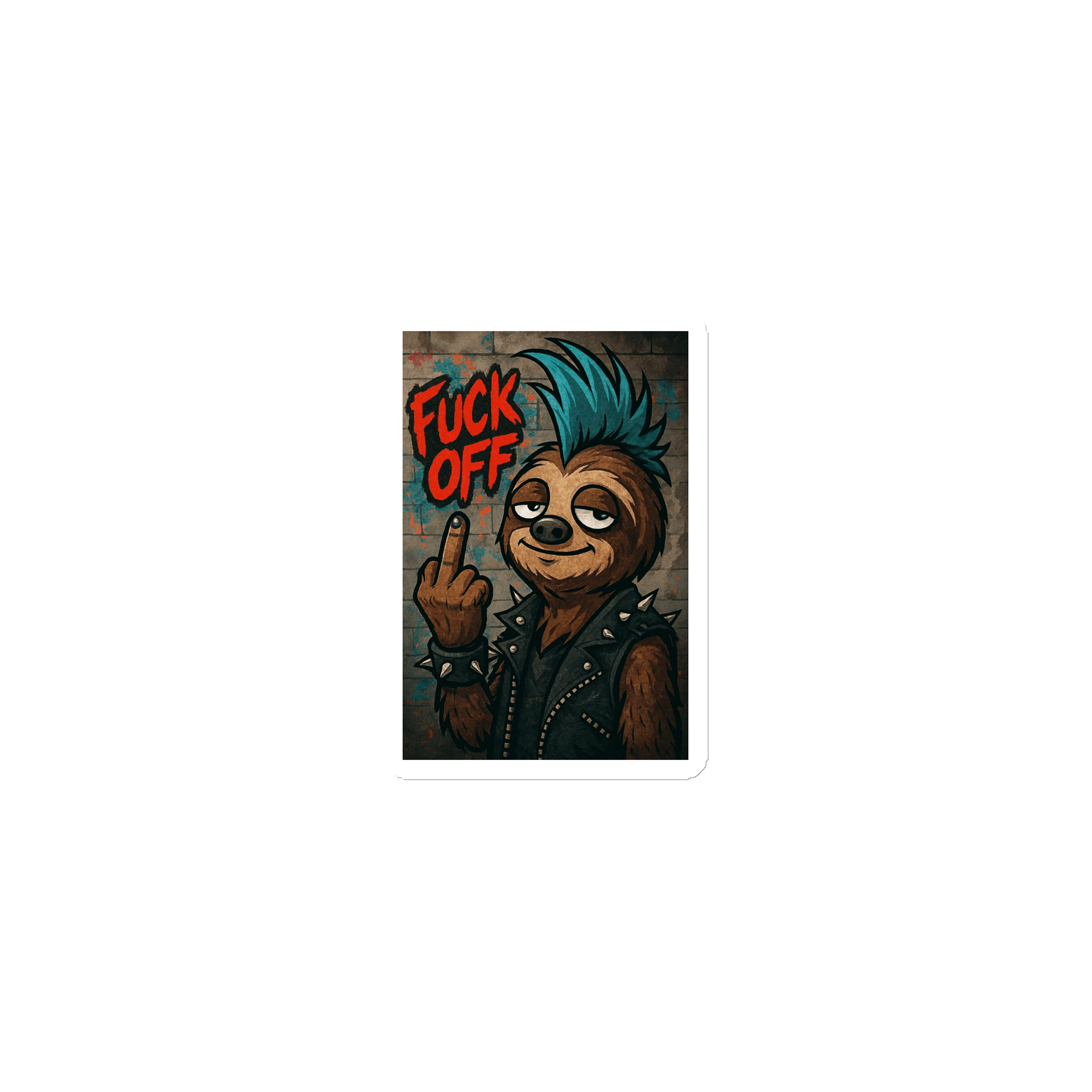 Sloth FU Magnets product image (1)