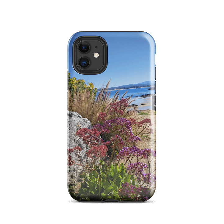 Purple Flowers by the Coast iPhone® Tough Case product image (28)