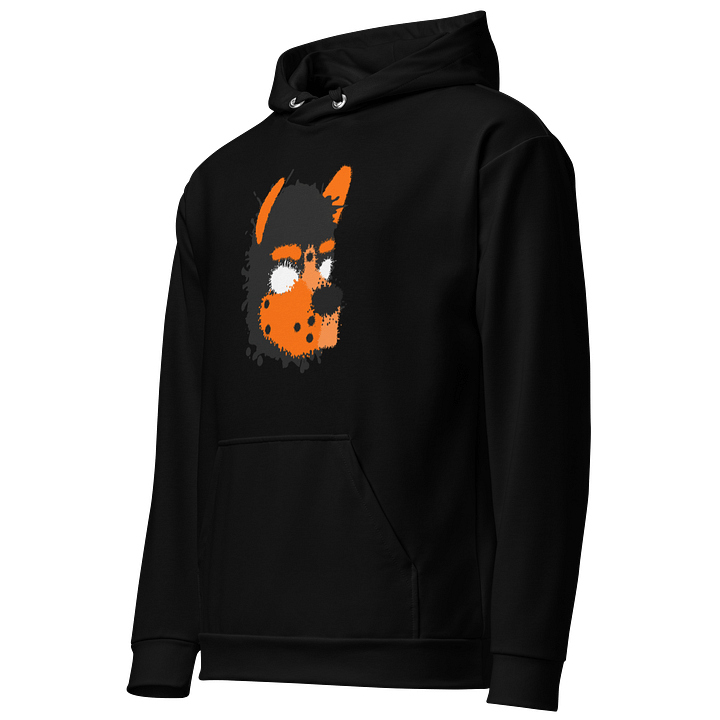Pup Splatter Hoodie - Black / Orange product image (2)