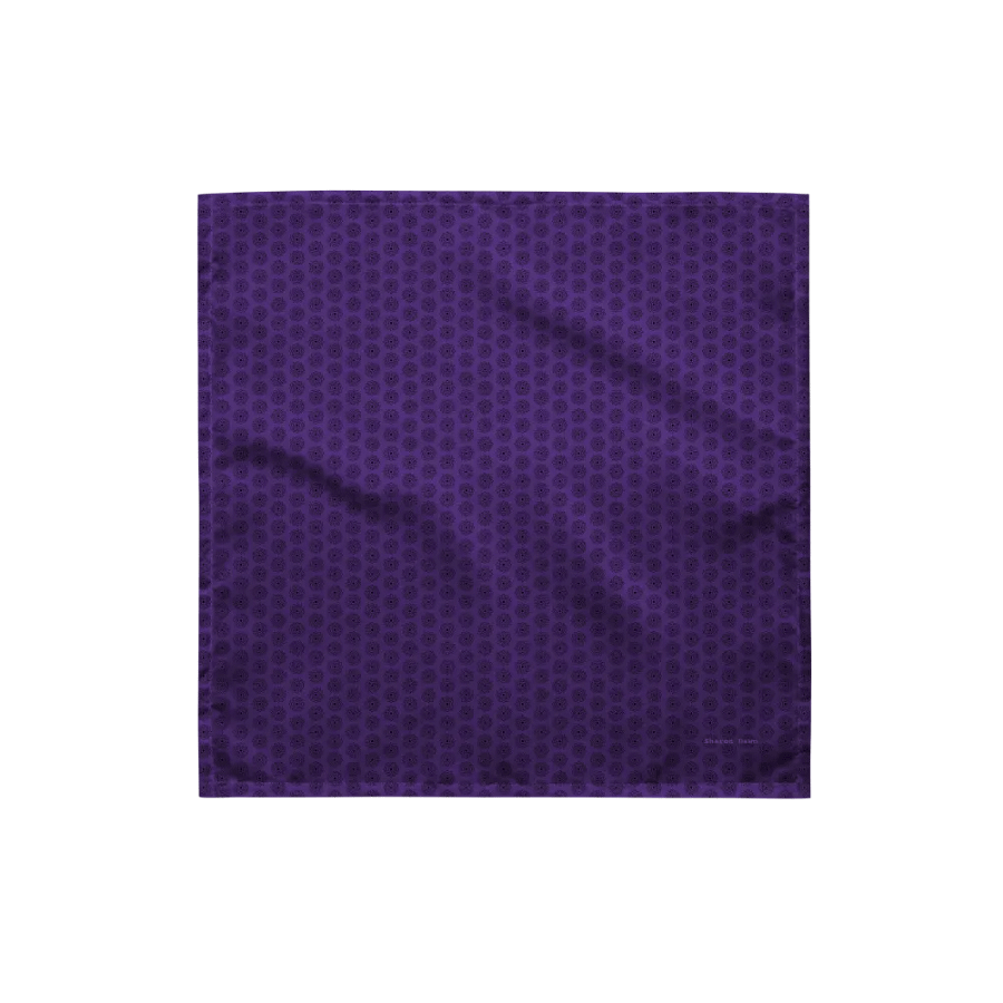 Deep Purple Mandala Bandana product image (2)