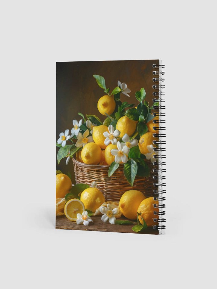 Lemons in a Basket Notebook product image (2)