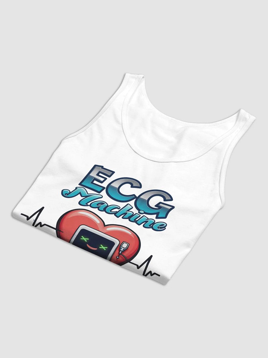 Smiling Heart ECG - Premium Tank Top product image (9)