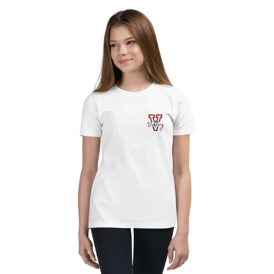 Kids Shirt White (red & blue logo) product image (11)