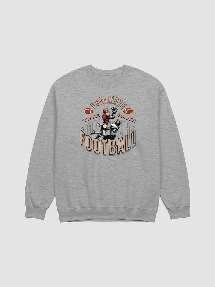 Dominate The Game Football Champion Gridiron Clash Crewneck Sweatshirt product image (21)