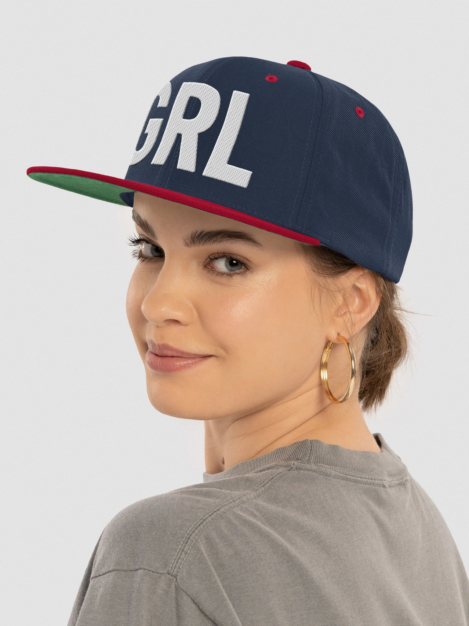 GRL Wool Snapback Cap product image (64)