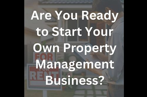 🚀 Are You Ready to Start Your Own Property Management Business? 🏢

Dreaming of diving into the thriving world of property man...