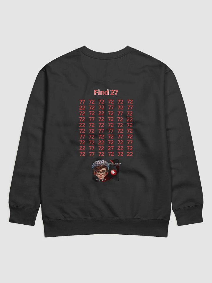 BBB Number Ninja Puzzle Sweatshirt product image (2)