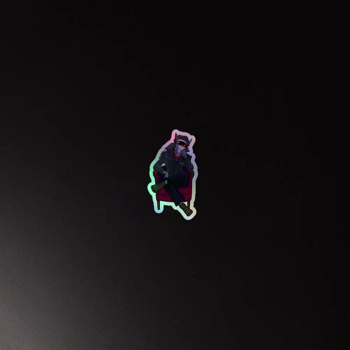 Movie Cage Holographic Sticker product image (4)
