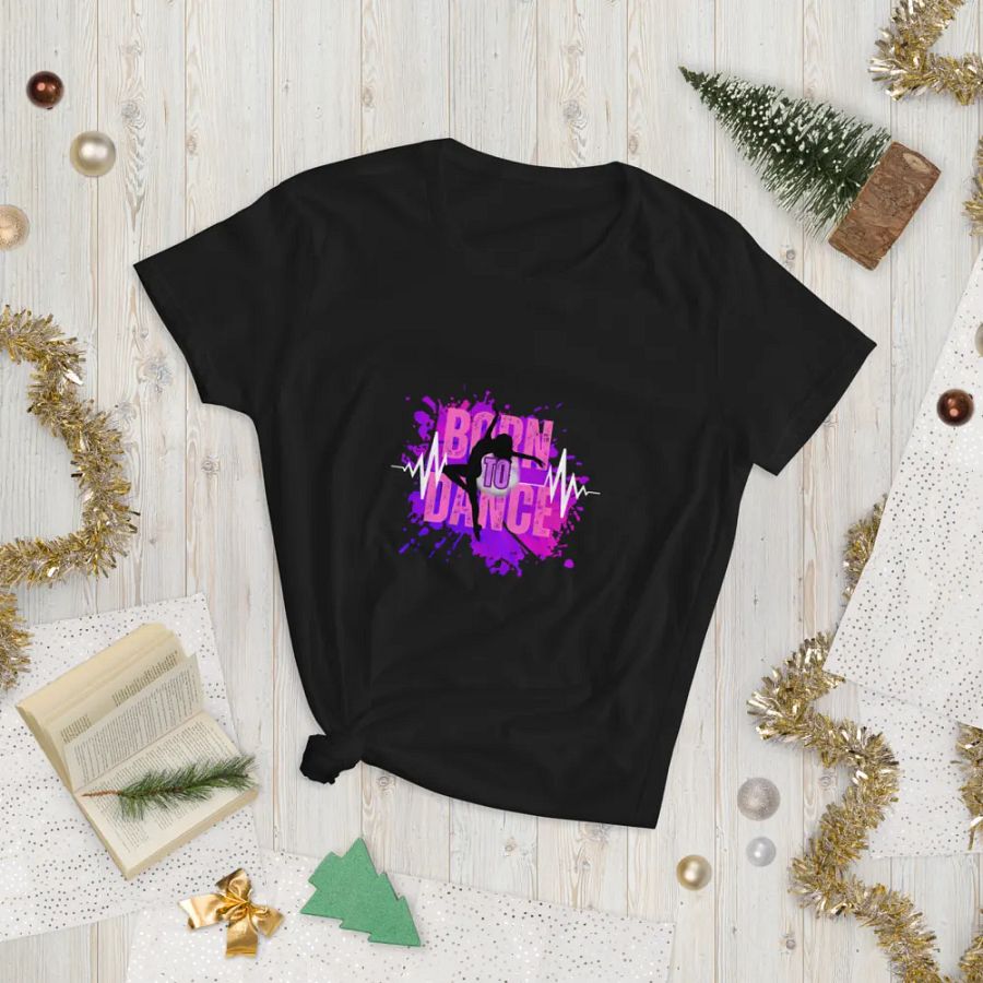 Born to Dance Her Silhouette Anthem Tee product image (16)