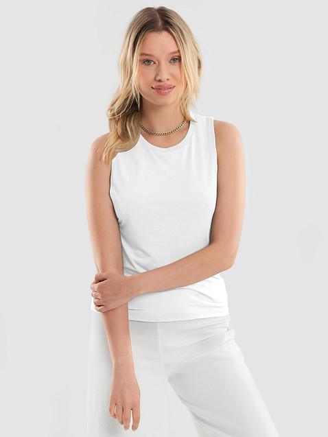 Photo showing Bella+Canvas Women's Flowy Muscle Tank