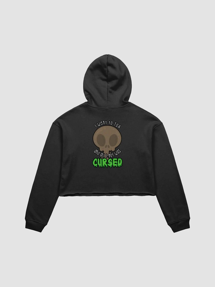 All I Got Was Cursed - Warrior - Crop Hoodie product image (4)