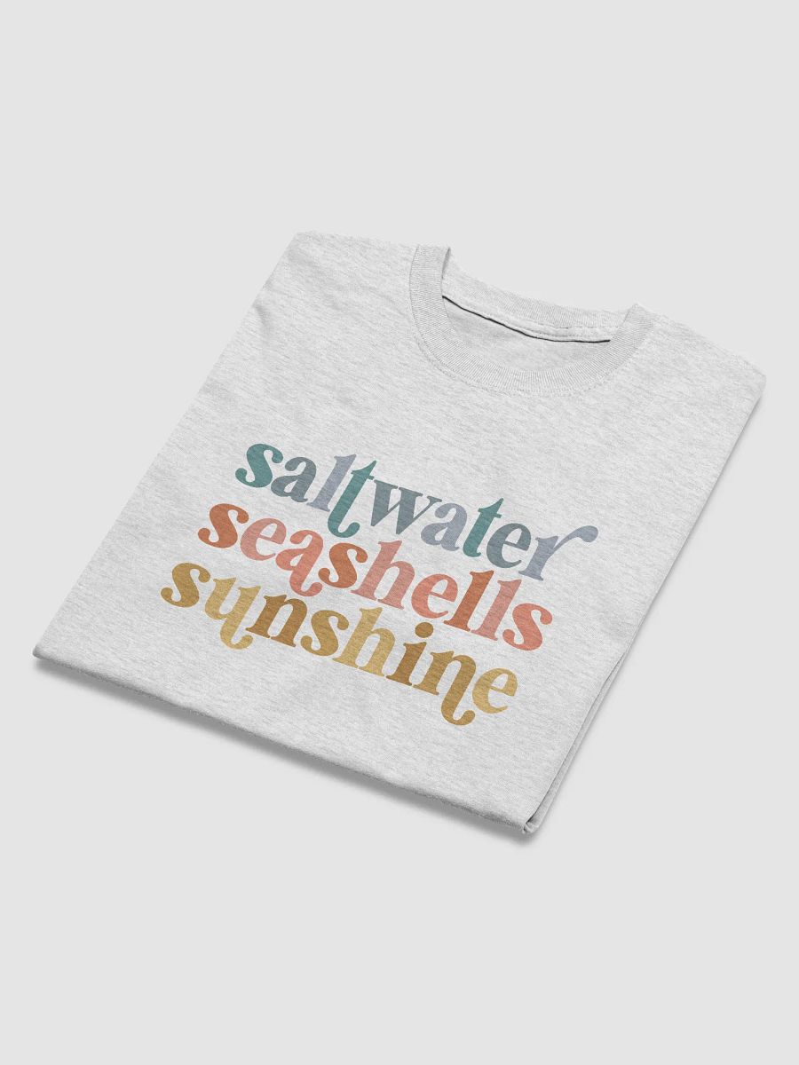 Saltwater Seashells Sunshine Tshirt product image (2)
