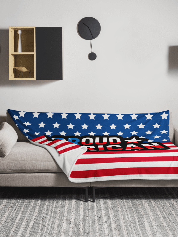 Throw Blanket: Proud American product image (1)