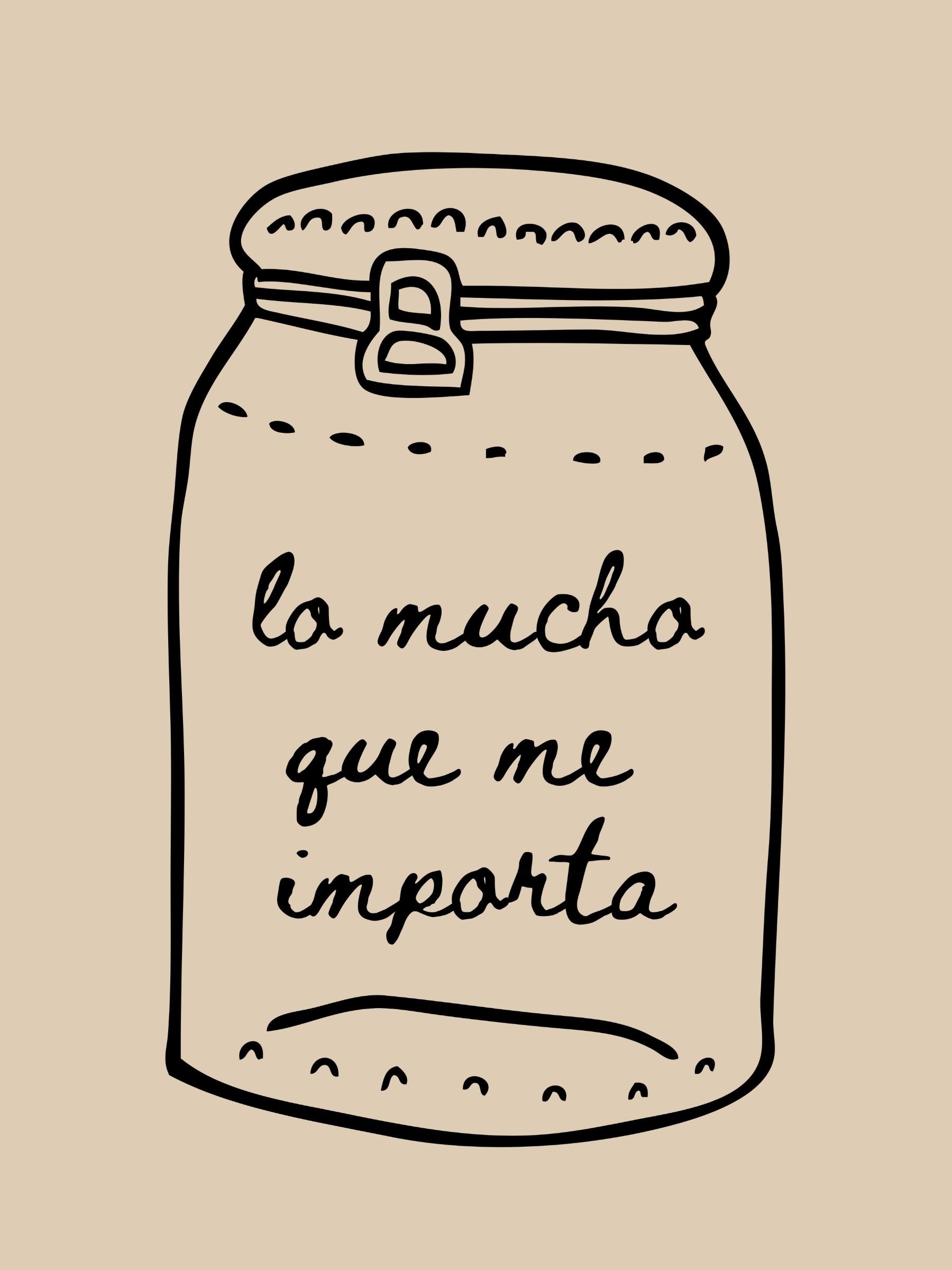 Lo Mucho Que Me Importa Camiseta Unisex product image (1)