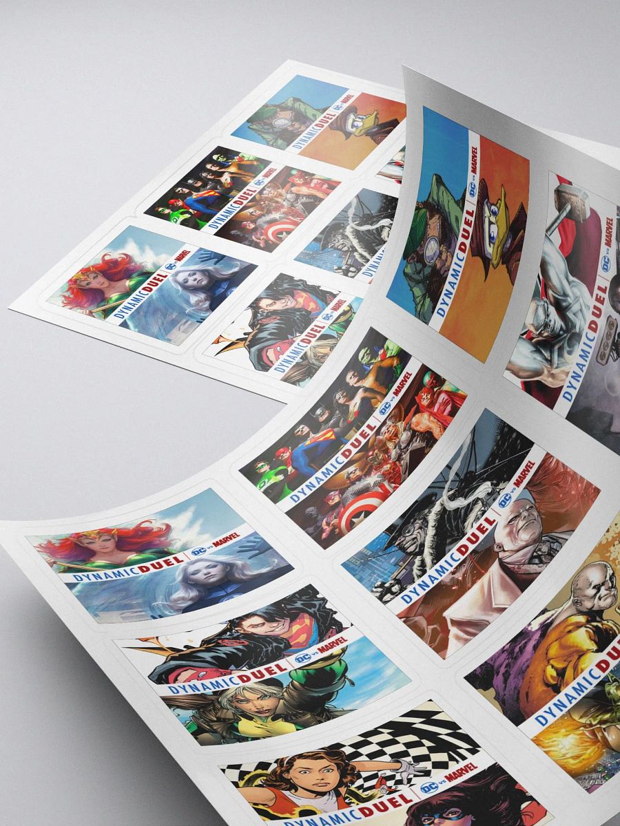Dynamic Duel Episode Cover Stickers - Series 6 product image (4)