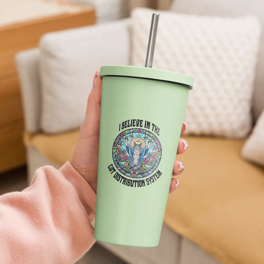Cat Distribution System💙 (Tumbler) product image (5)