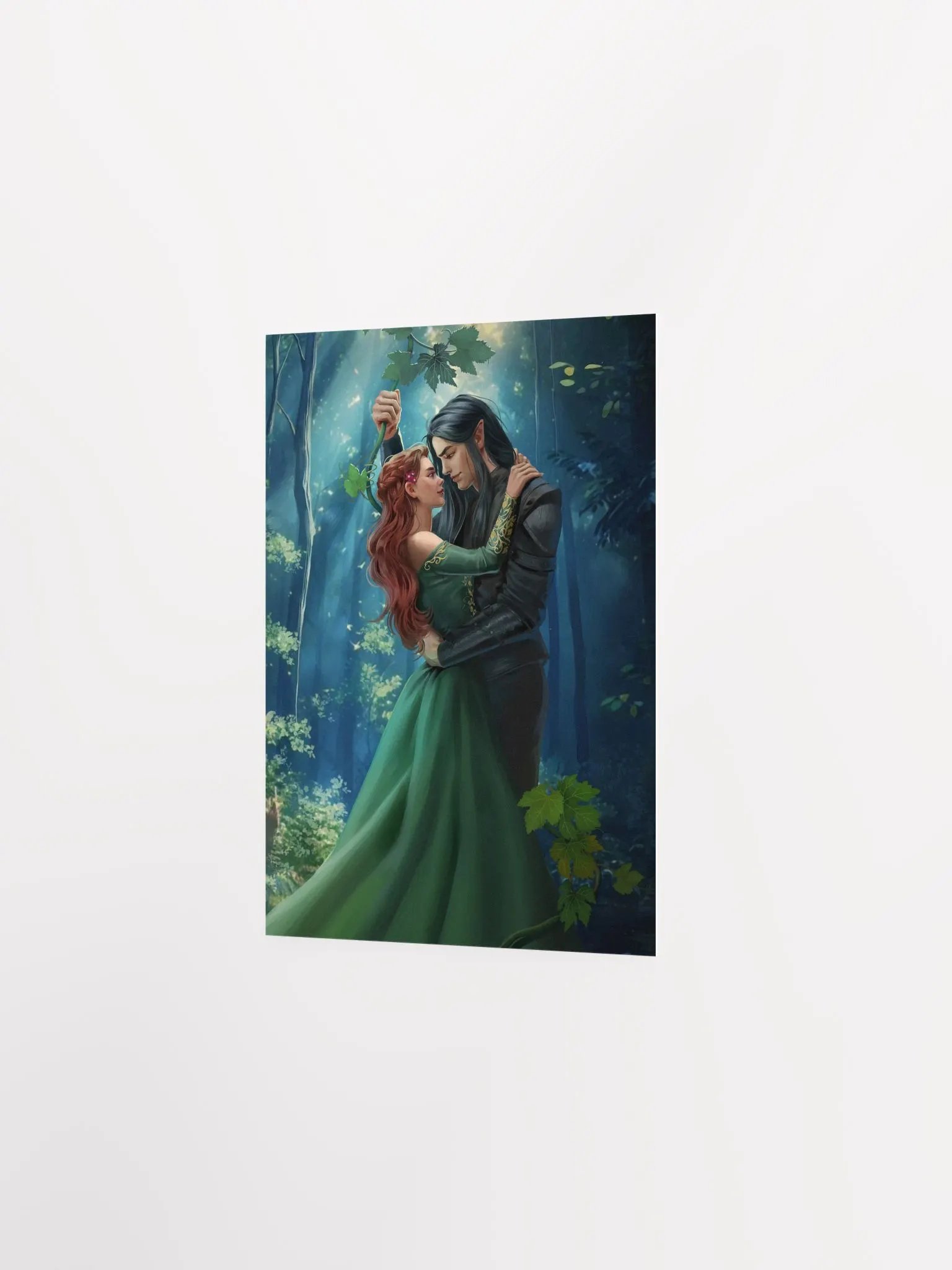 Elven Heartbound Print 5x7 ~ Cerian & Arisanna product image (2)
