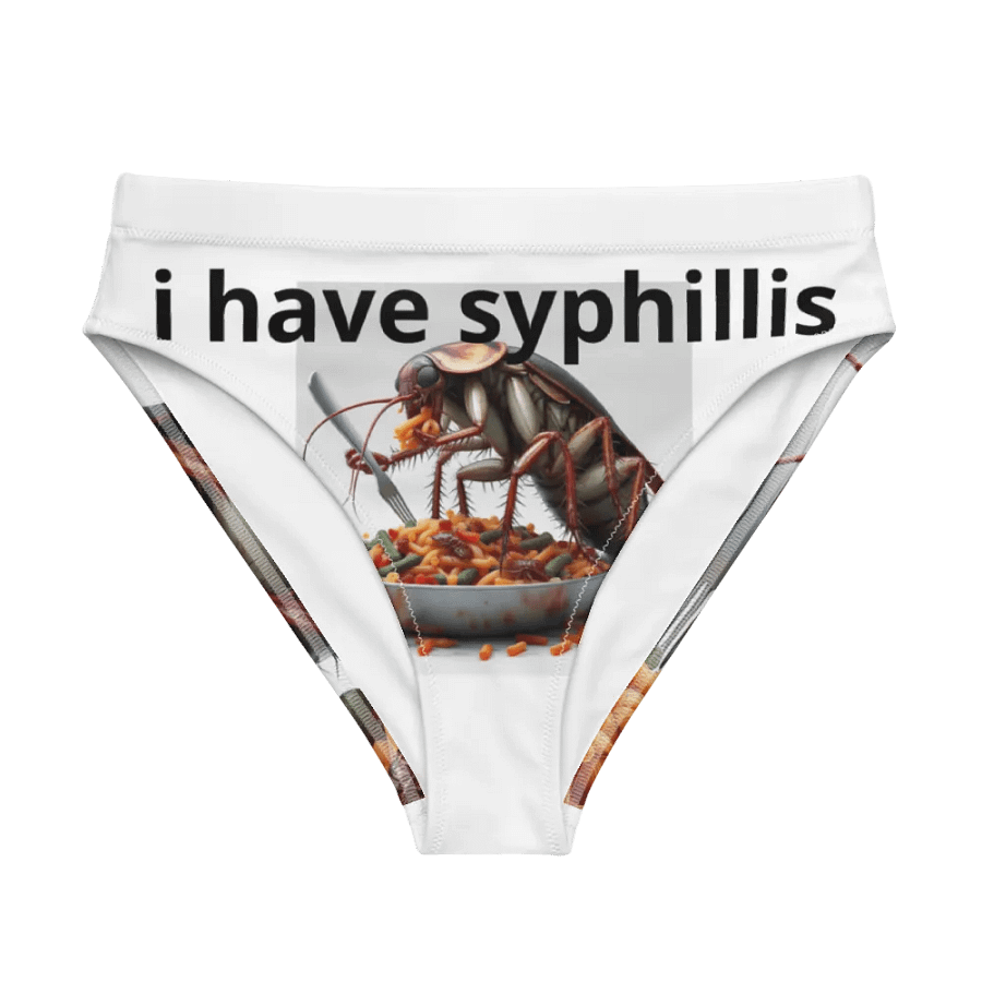 Surreal Roach Pasta All-Over Print Bikini Bottoms product image (1)
