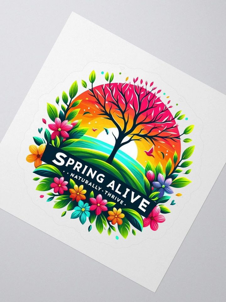 Spring Alive Kiss Cut Stickers product image (5)