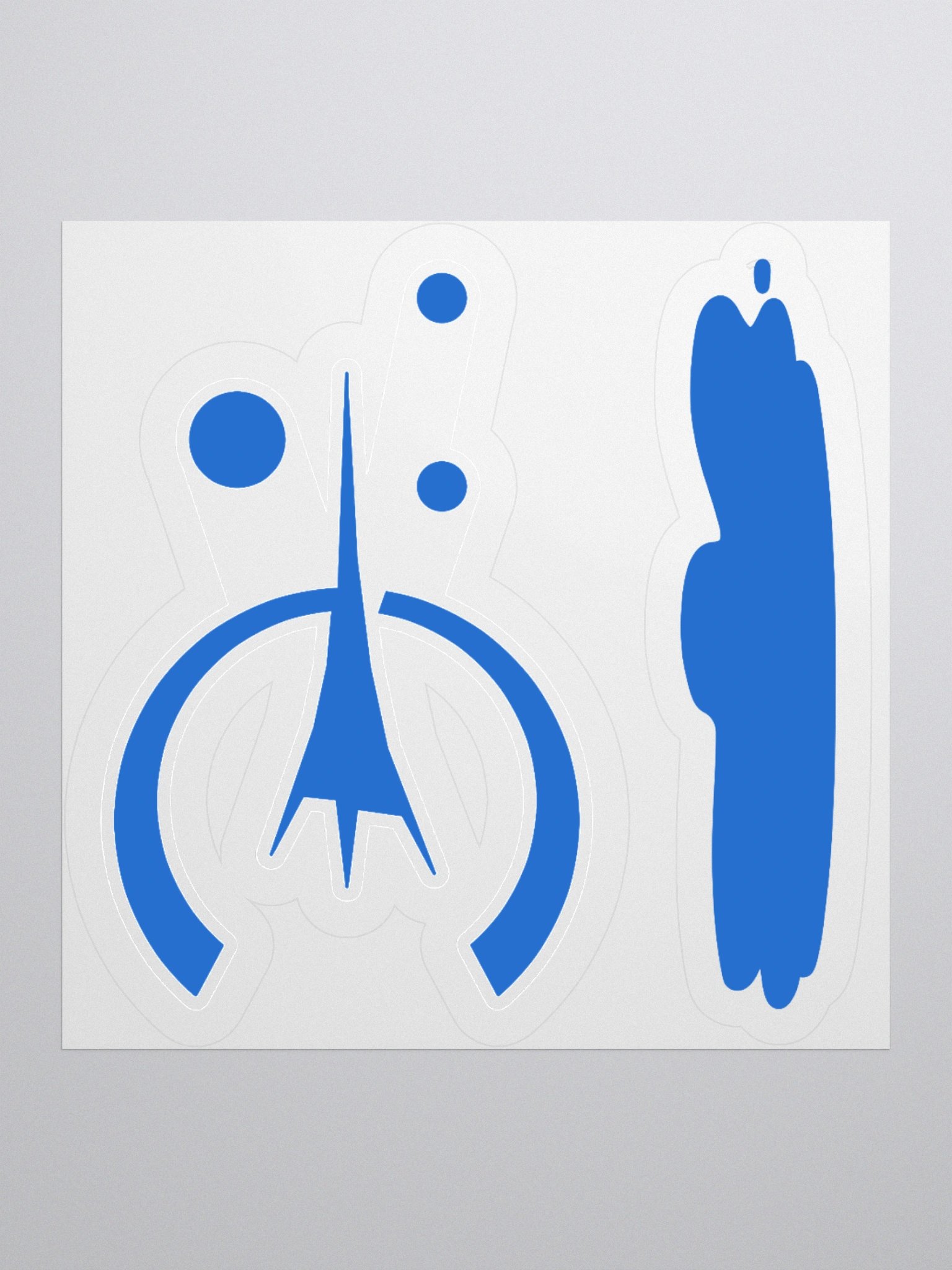 Cicatrix and Splat Stickers product image (1)