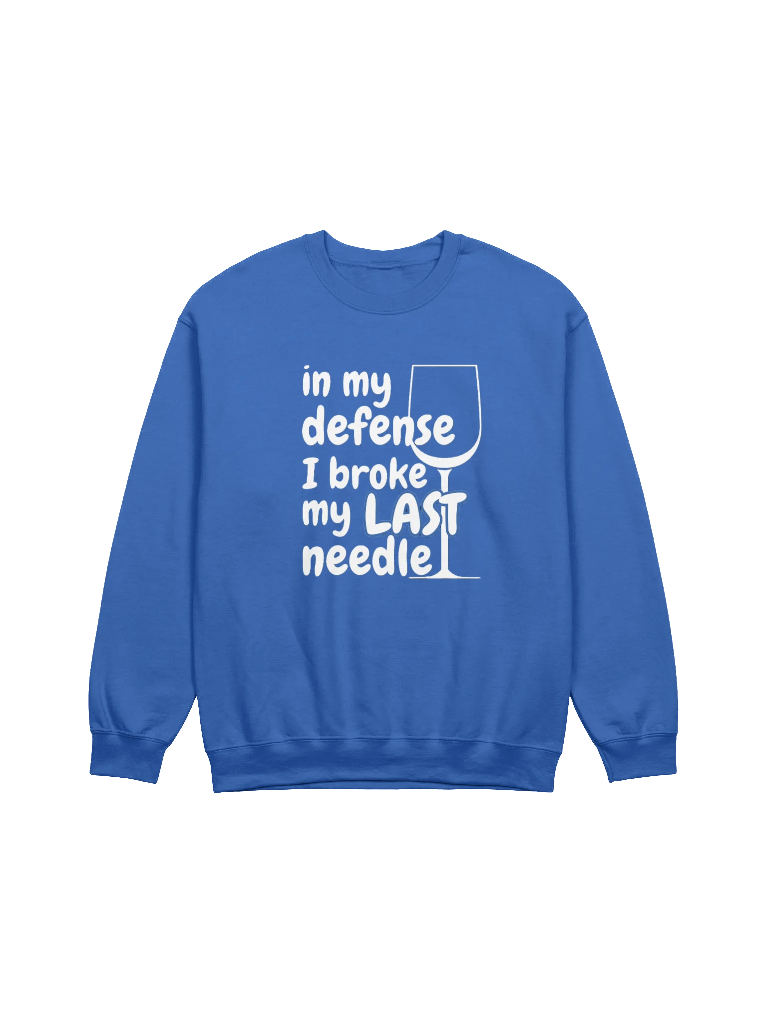 Funny Sweatshirt for Wine Loving Needle Felters product image (1)