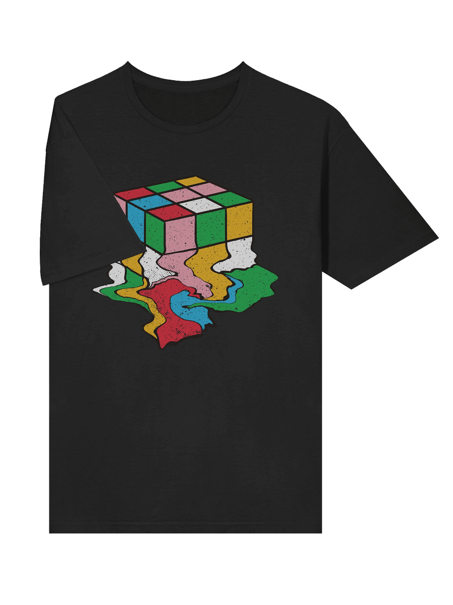 Melting Cube Drip T-Shirt product image (60)