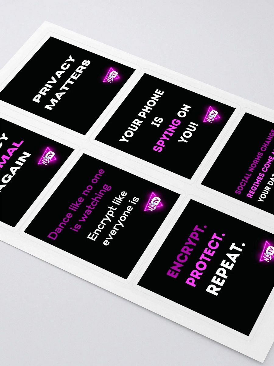 Privacy Matters Sticker Set product image (2)