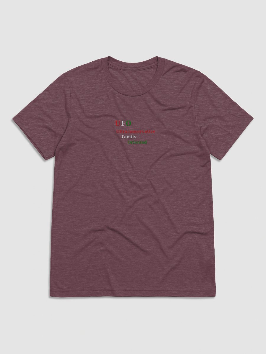 UFO Ultraconservative Family Oriented Tee product image (1)