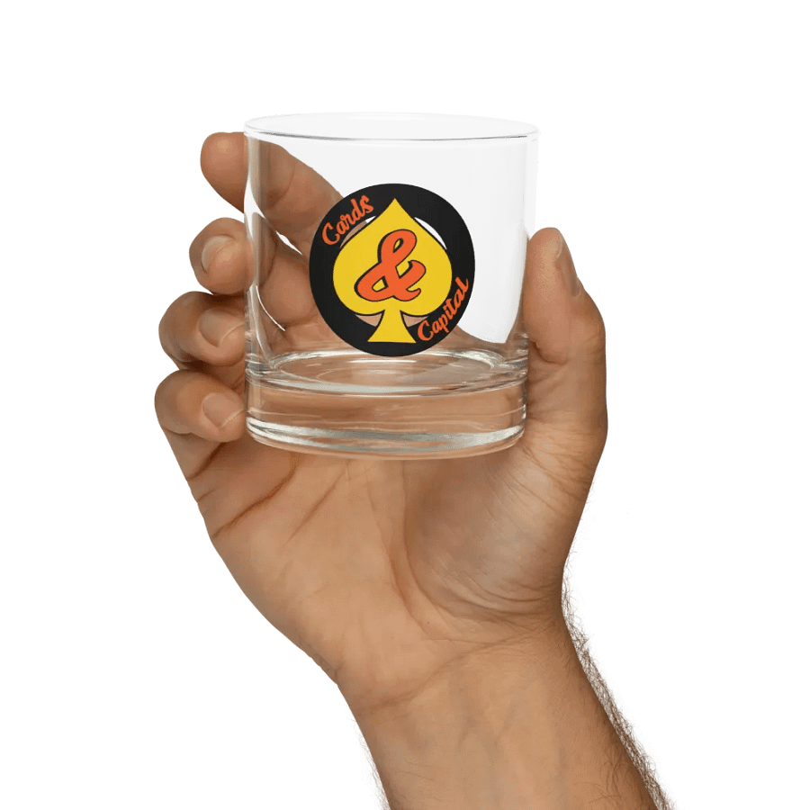 Channel Logo Rocks Glass product image (9)