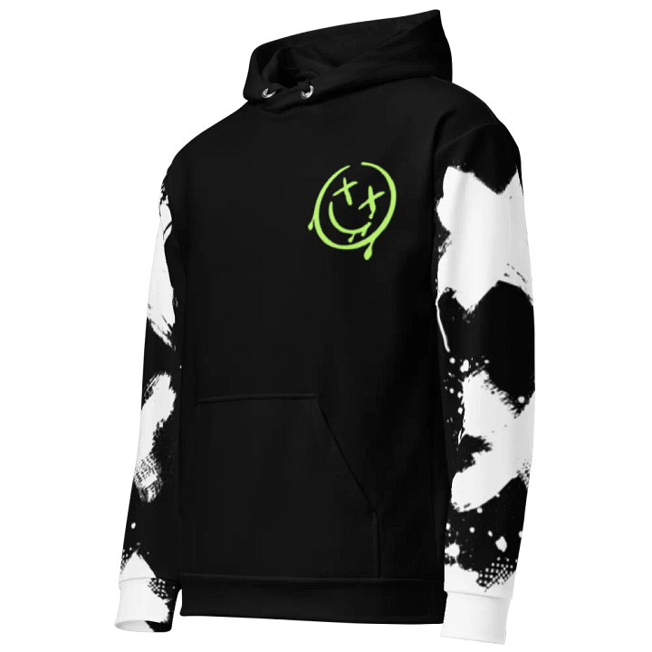 Neon Smiley Unisex Hoodie product image (2)