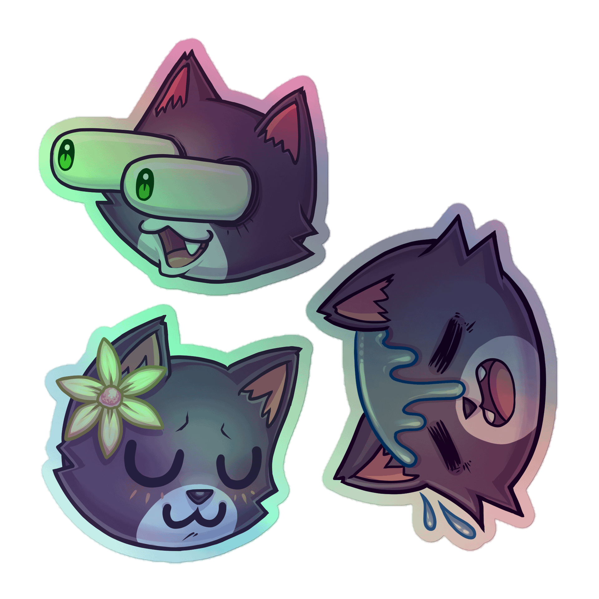 Salem Cat Sticker Sheet Alt 01 product image (1)