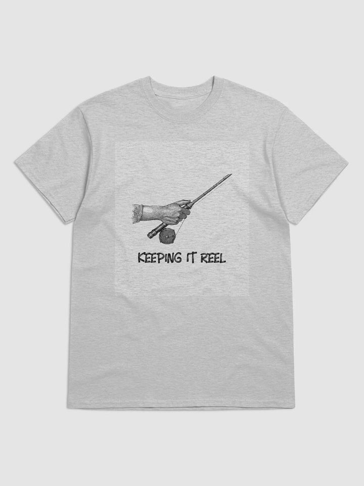 "Keeping It Reel" Gildan Heavyweight T-Shirt - Classic Fishing Humor product image (1)