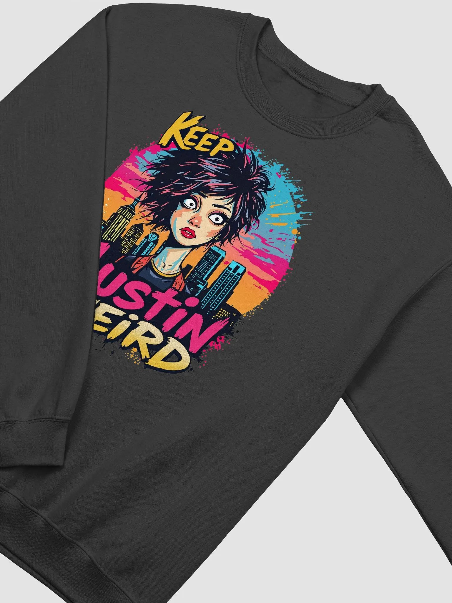 Keep Austin Weird Sunset Sweatshirt product image (24)