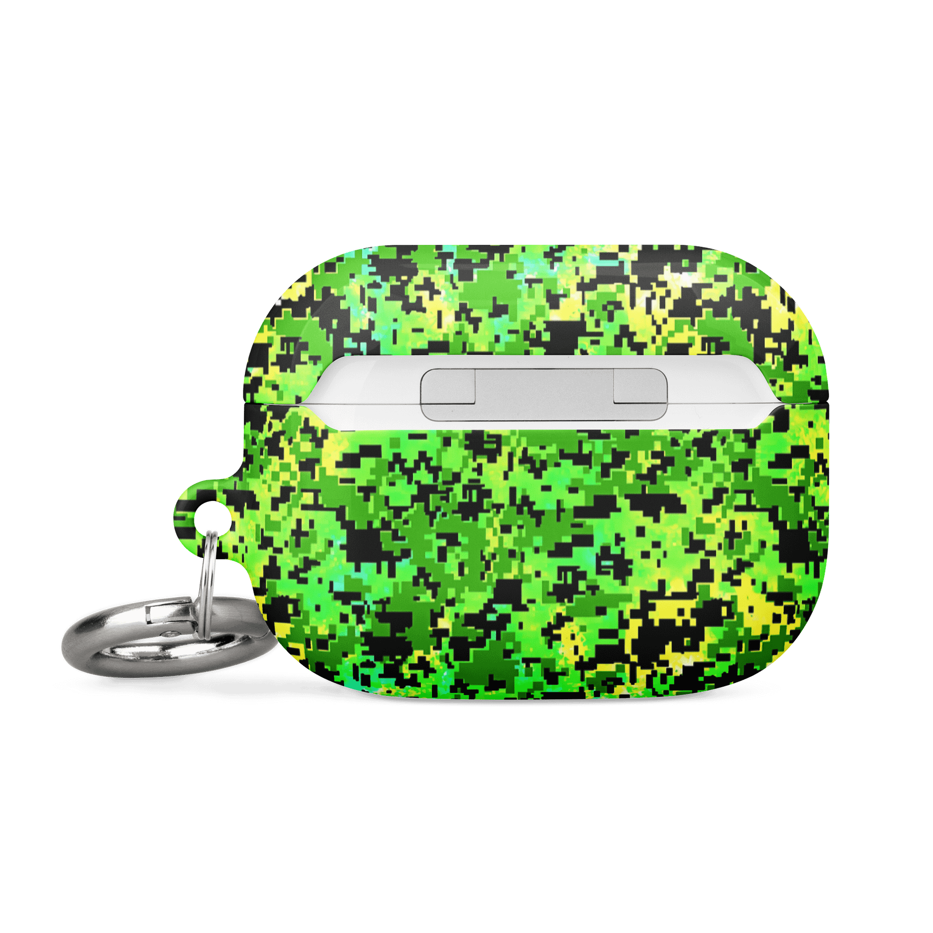 Pixelated Jungle All-Over Print AirPods® Case product image (14)