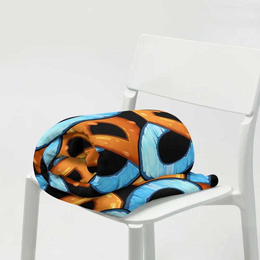 heart v2 throw blanket product image (7)