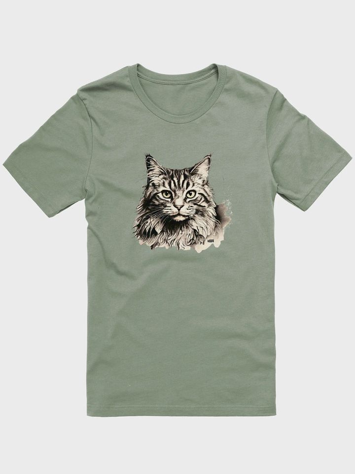 Majestic Feline Portrait T-Shirt product image (6)