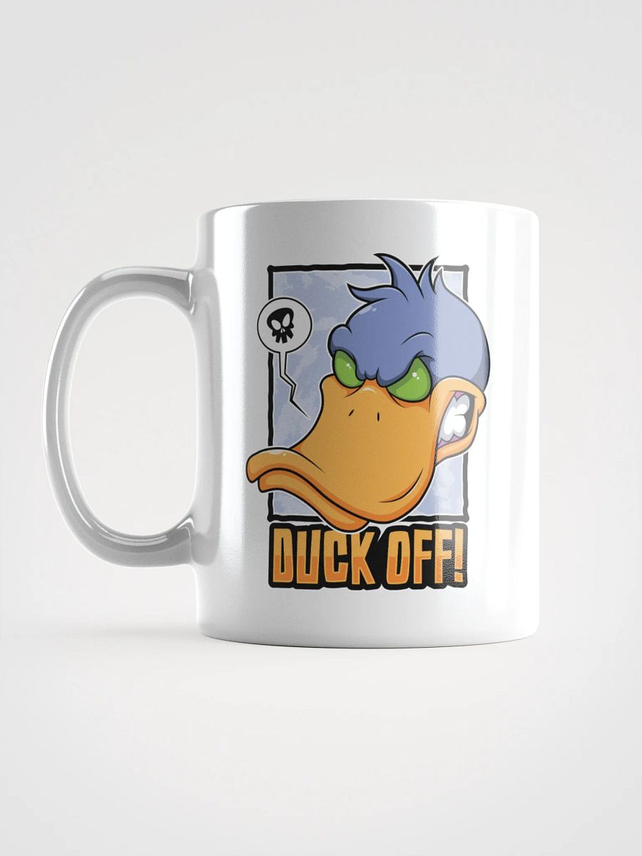 Duck Off Mug – Funny Cartoon Duck Coffee Cup product image (5)