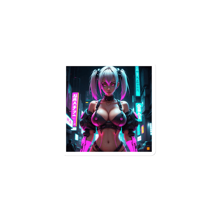 Cyberpunk Femme Fatale Magnets product image (1)