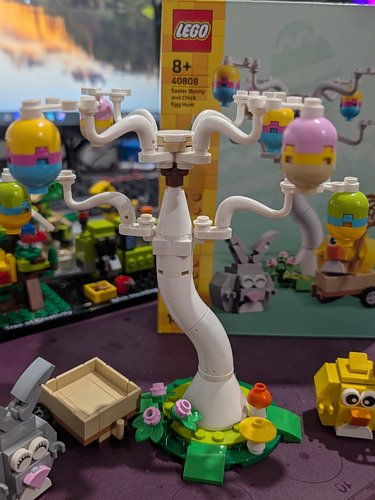 Monday night stream we built Lego Set 40808 - Easter bunny & chick egg hunt. We also finished off set 40563 which we started ...