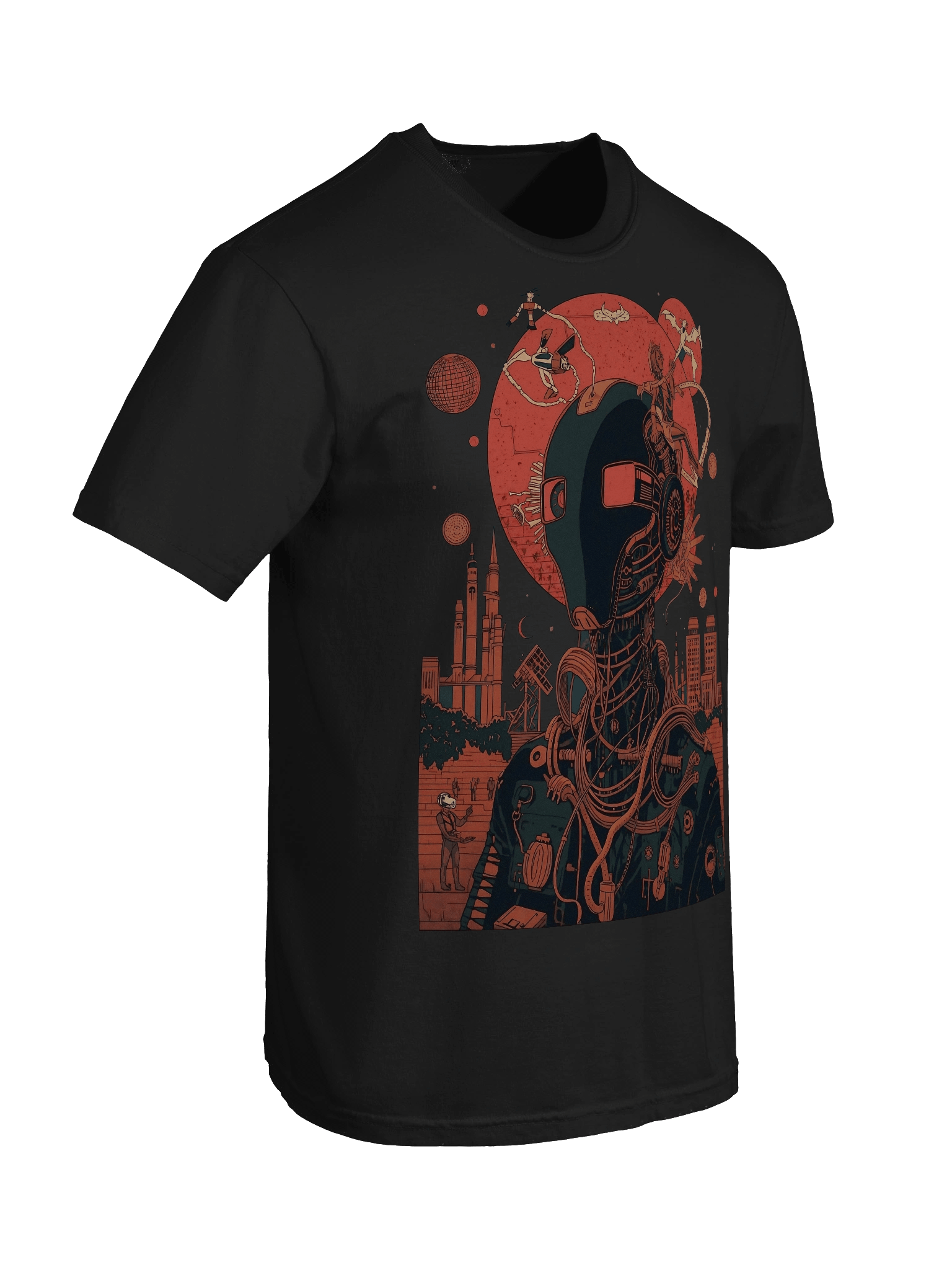 Cyber Wisdom Seeker Heavyweight T-Shirt product image (8)