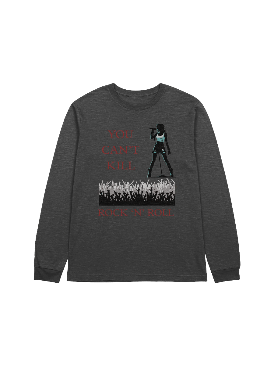 Rock 'n' Roll Silhouette Long Sleeve Tee product image (4)