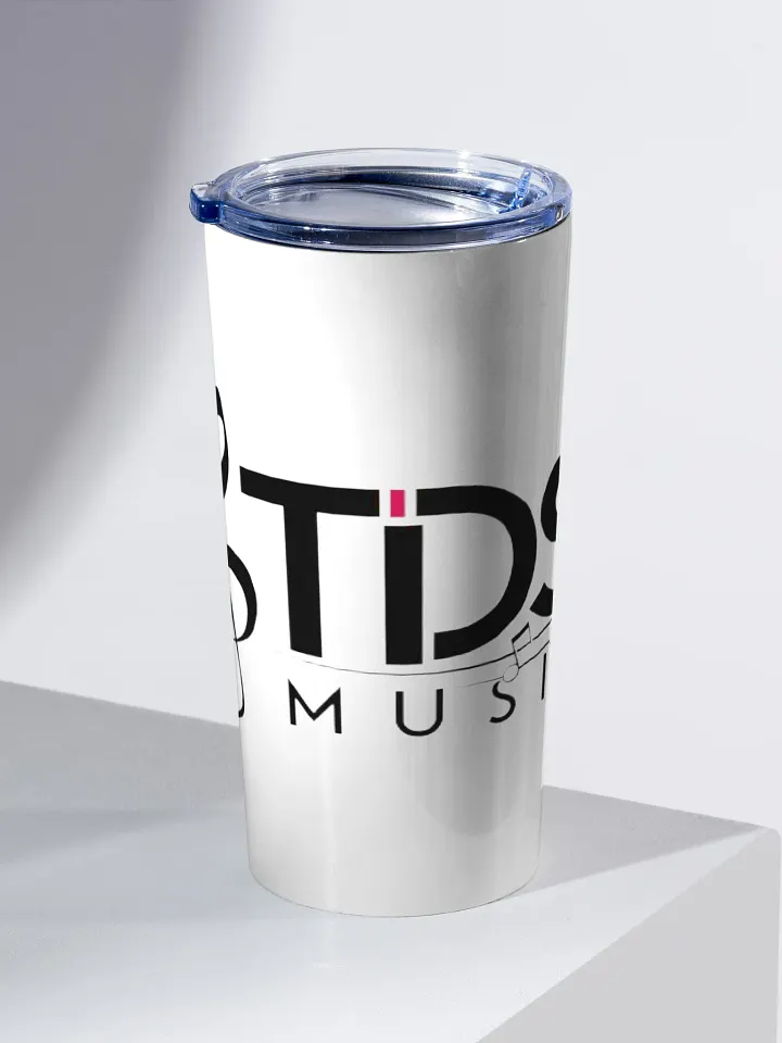 TDS Music White 20oz Stainless Steel Tumbler product image (2)