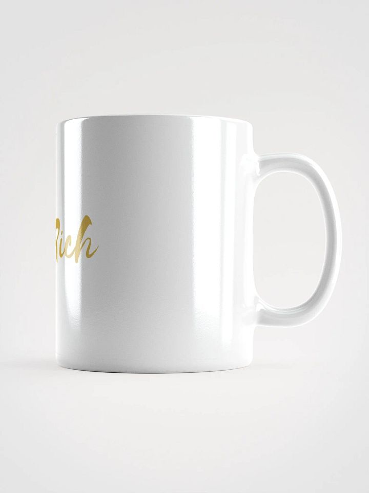 Stay Rich Gold Cursive Mug product image (2)