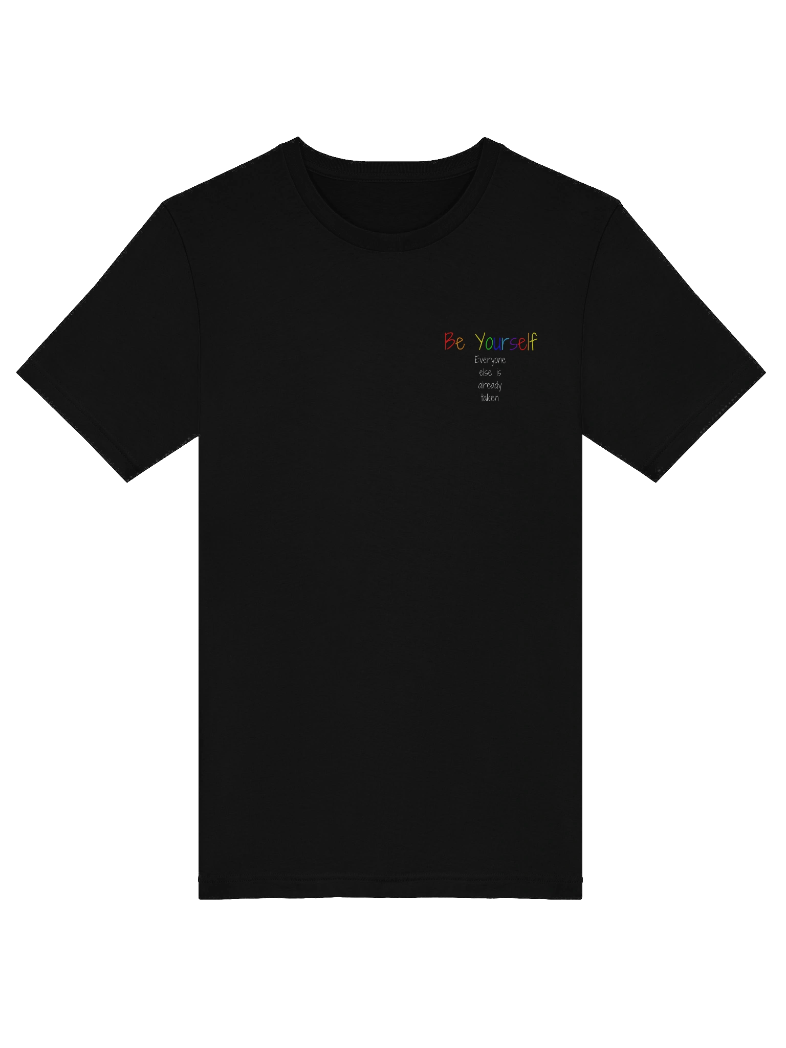 Be Yourself 100% Human T-Shirt product image (5)